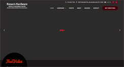 Desktop Screenshot of kuzanshardware.com